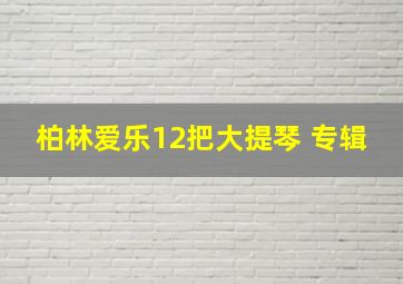 柏林爱乐12把大提琴 专辑